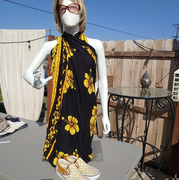 Other - Swimsuit cover up. Aloha Hawaii floral design.